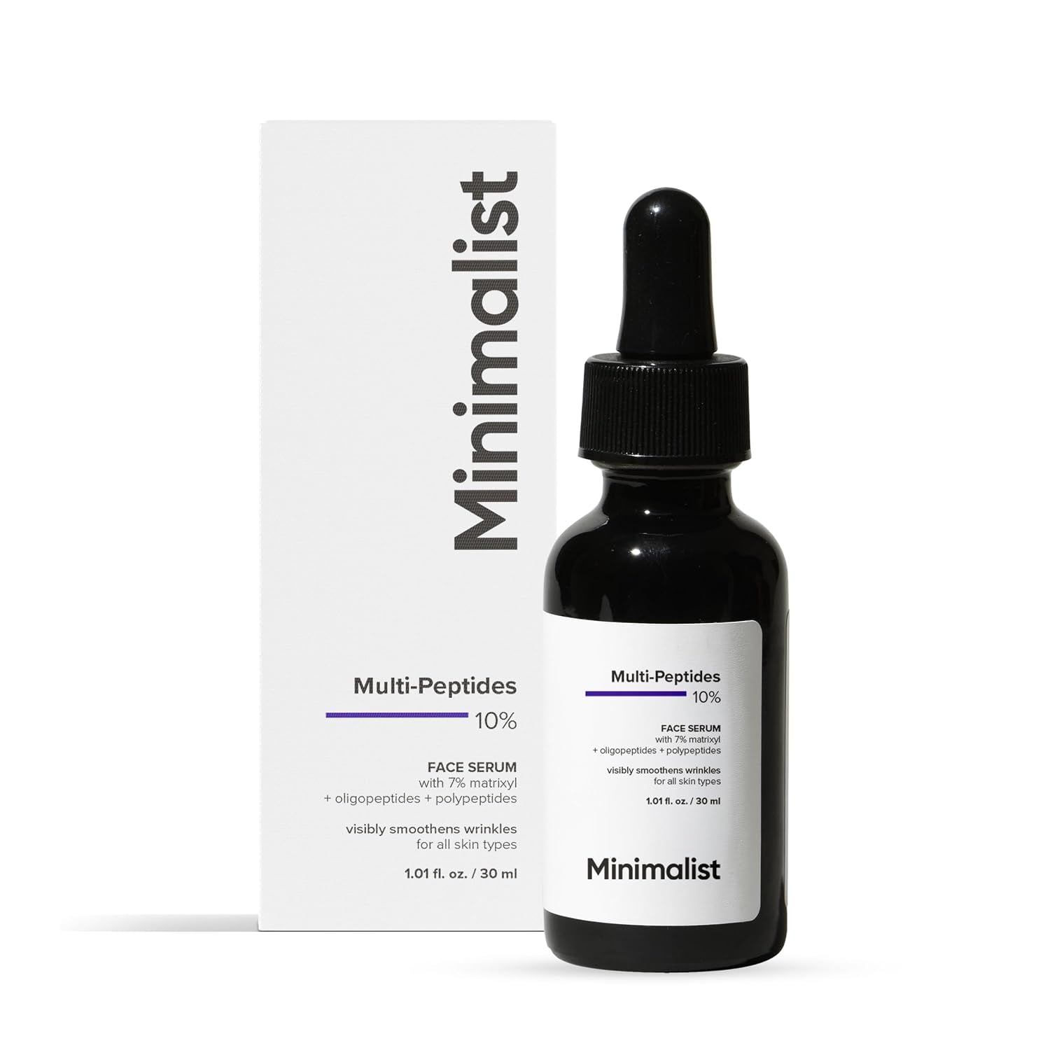 Minimalist Multi Peptide + Hyaluronic Acid Anti Aging Serum