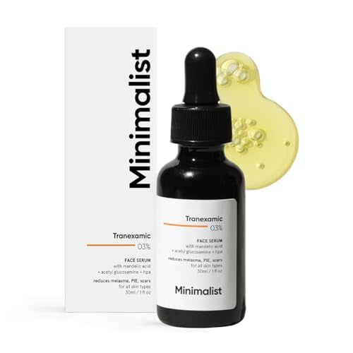 Minimalist Tranexamic Acid Serum + HPA to Reduce Dark Spots
