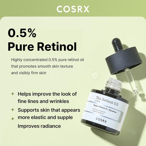 COSRX Retinol 0.5 Oil, Anti-aging Serum