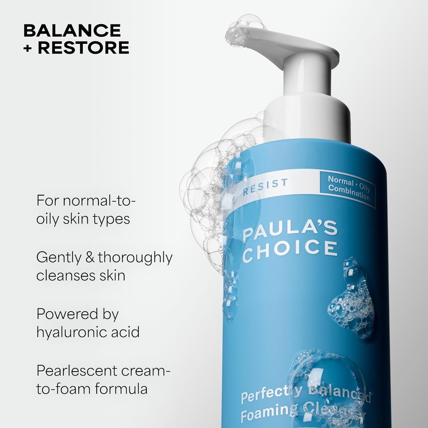 Paula's Choice RESIST Perfectly Balanced Foaming Facial Cleanser