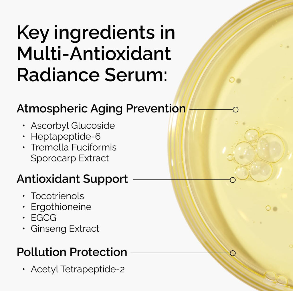 The Ordinary Multi-Antioxidant Radiance Serum, Vitamin C Serum For Face