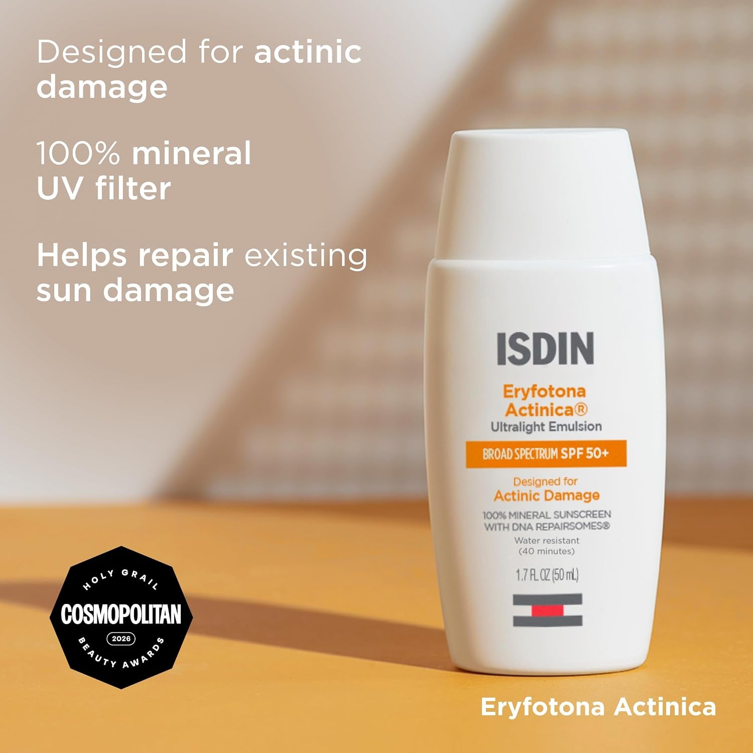 ISDIN Eryfotona Actinica SPF 50+ Sunscreen
