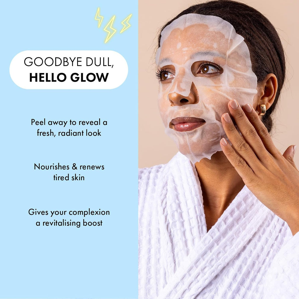 7th Heaven Nutriactive Hyaluronic Acid Sheet Mask (12 Pack)