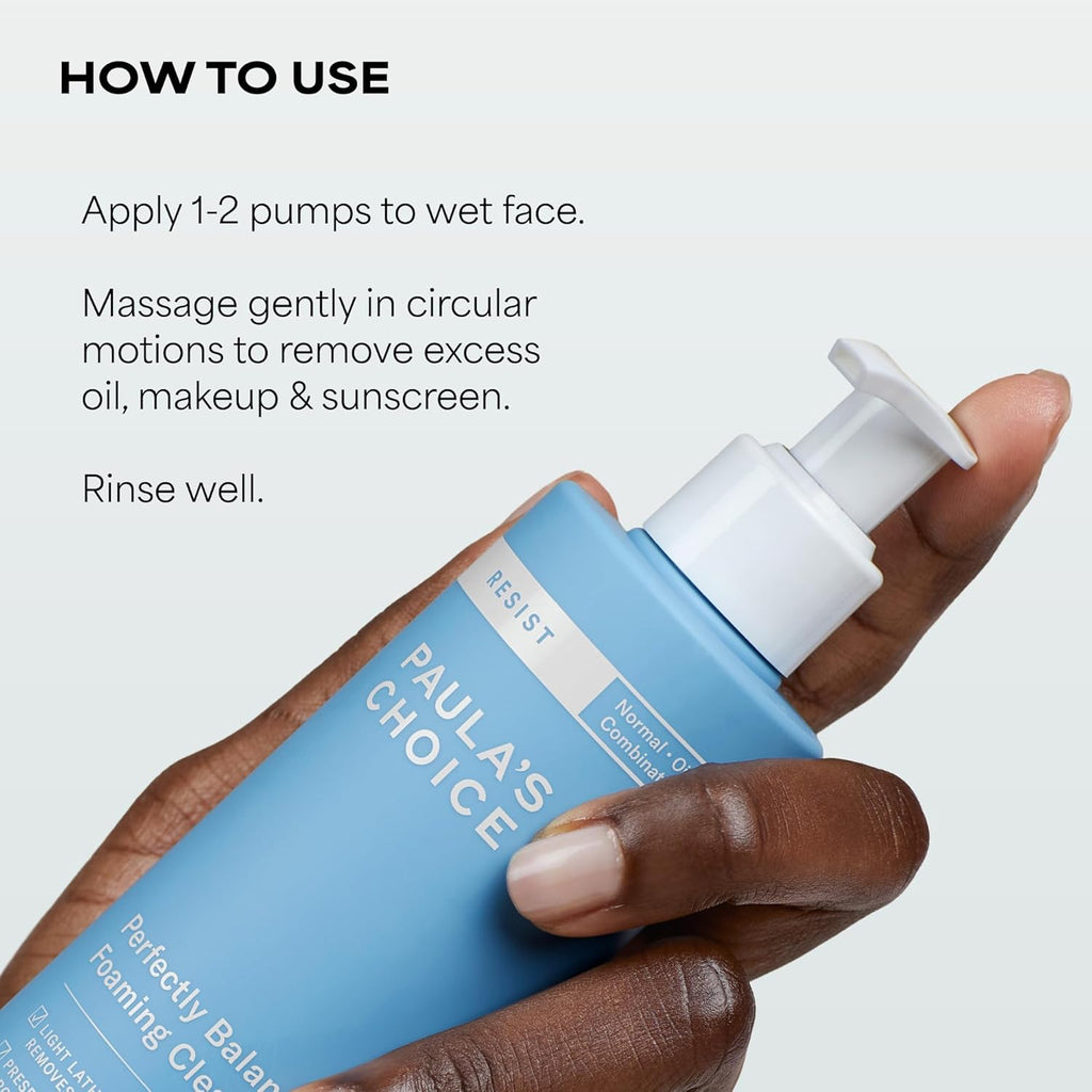 Paula's Choice RESIST Perfectly Balanced Foaming Facial Cleanser