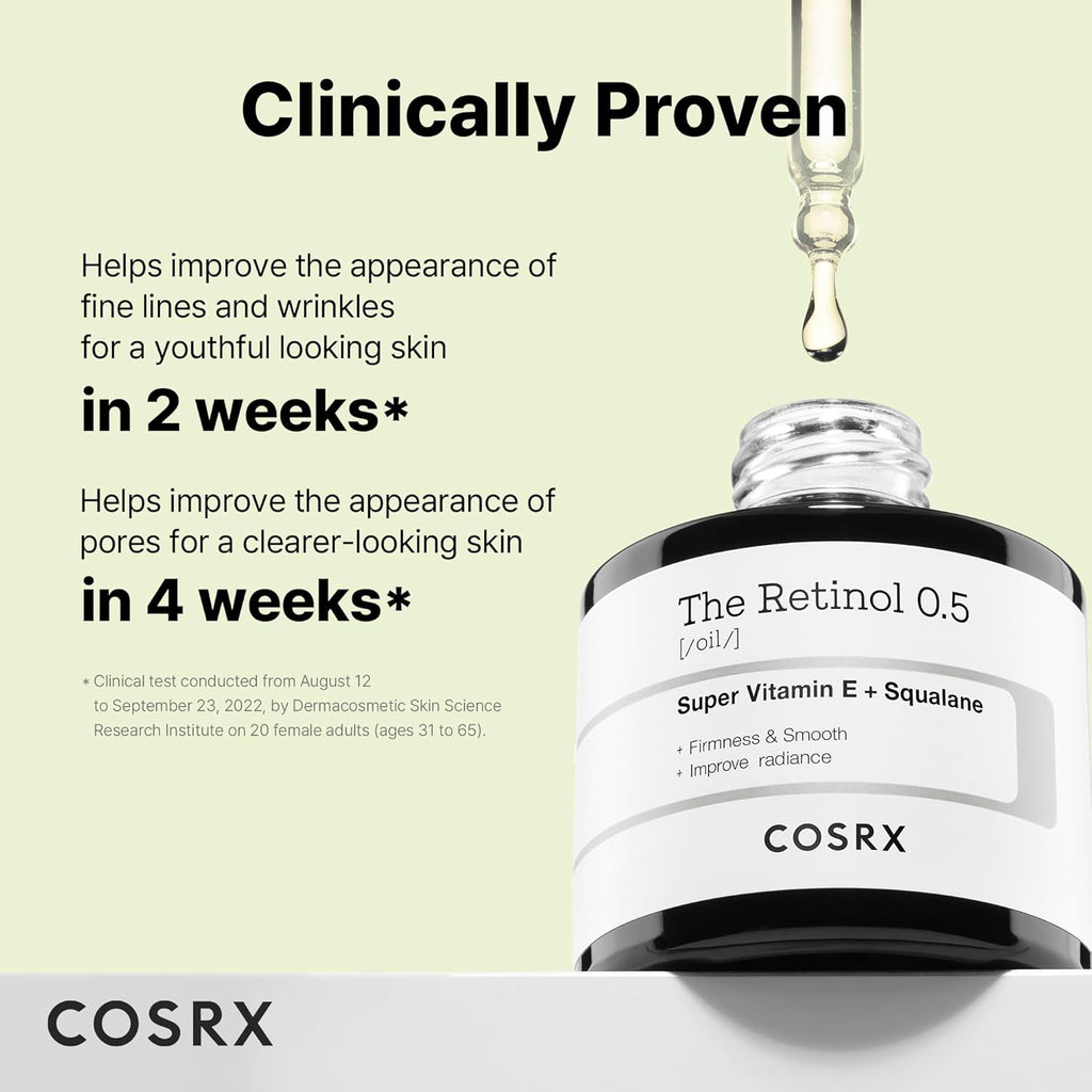 COSRX Retinol 0.5 Oil, Anti-aging Serum