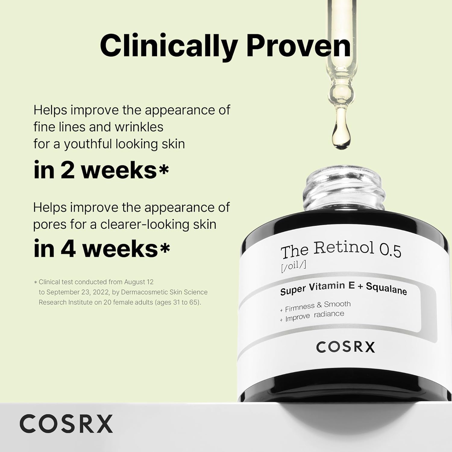 COSRX Retinol 0.5 Oil, Anti-aging Serum