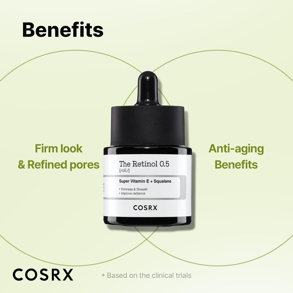 COSRX Retinol 0.5 Oil, Anti-aging Serum