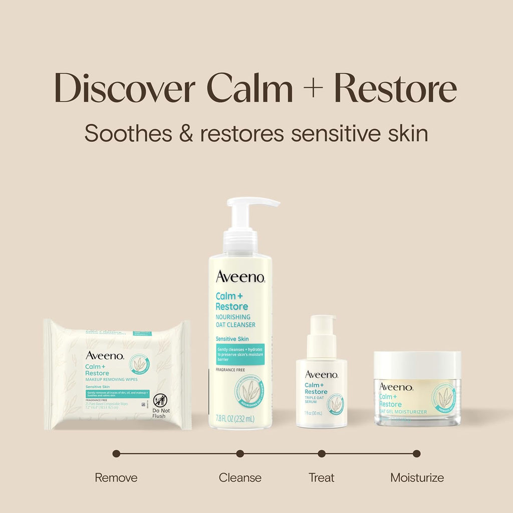 Aveeno Calm + Restore Nourishing Oat Face Cleanser