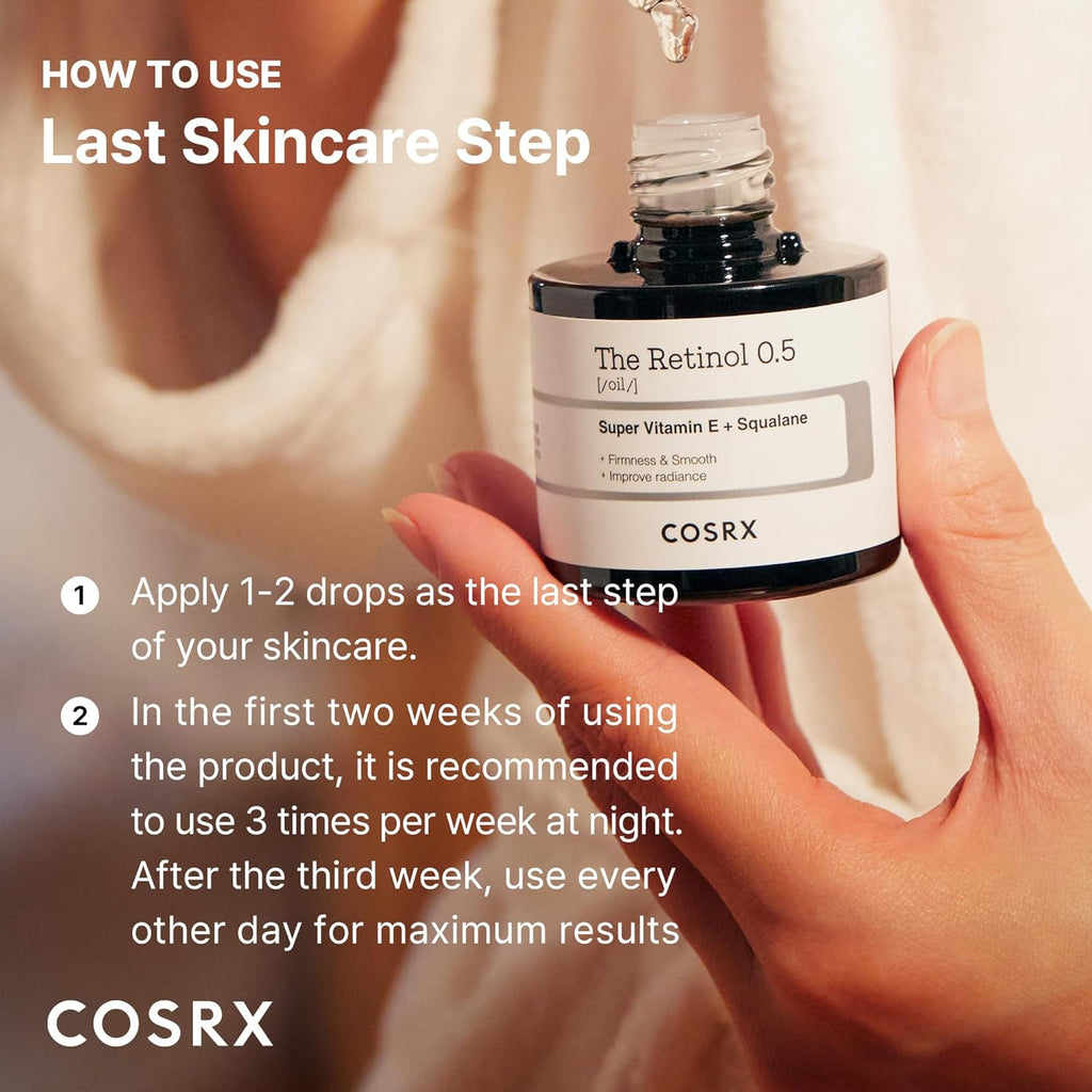 COSRX Retinol 0.5 Oil, Anti-aging Serum